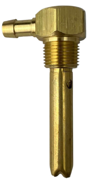 A fuel tank vent for holding .312" ID hoses