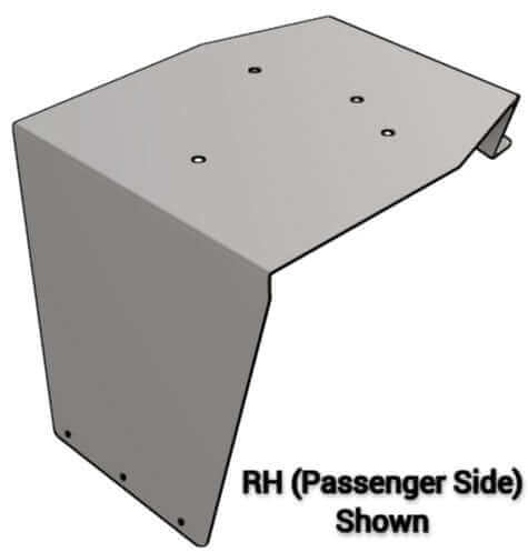 Peterbilt 579 and 567 High Roof Beacon Bracket