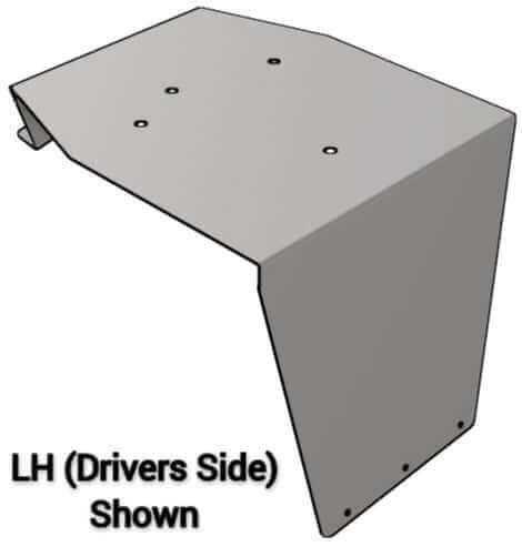 Peterbilt 579 and 567 High Roof Beacon Bracket
