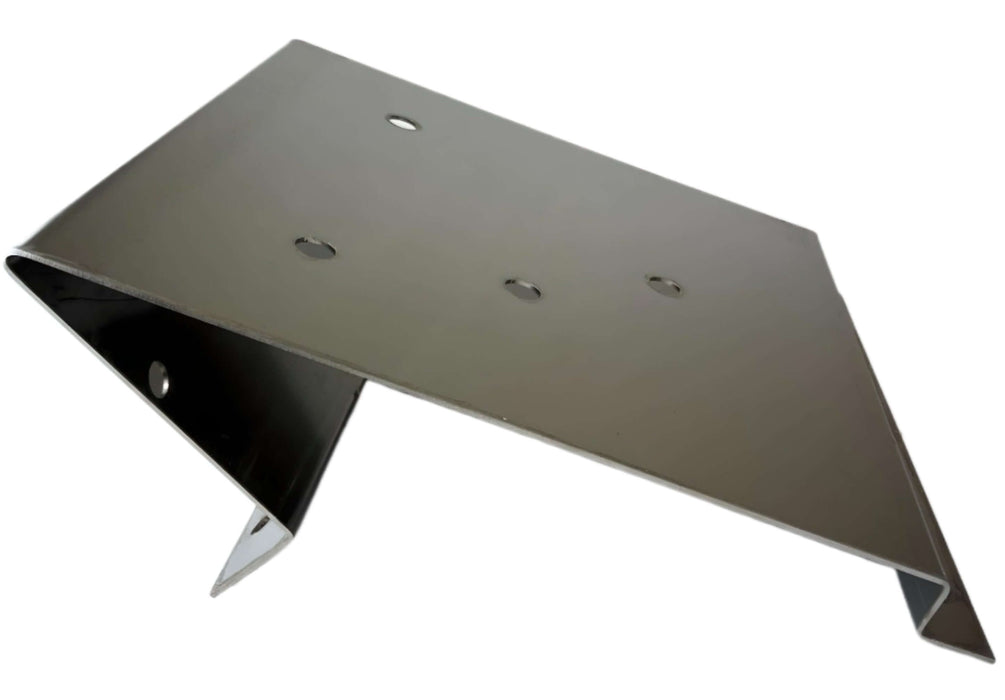 An LH stainless steel sterling beacon light bracket