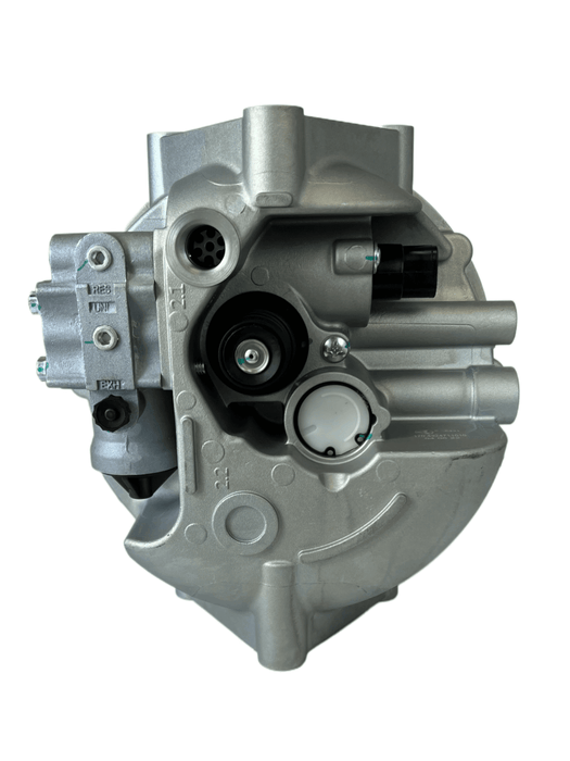 Haldex Type Pure Air Plus Air Dryer 12V side view on white background