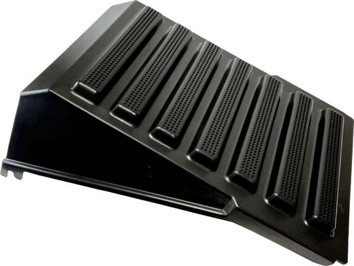 Battery box cover for International trucks, part 564-55369, front view on a white background