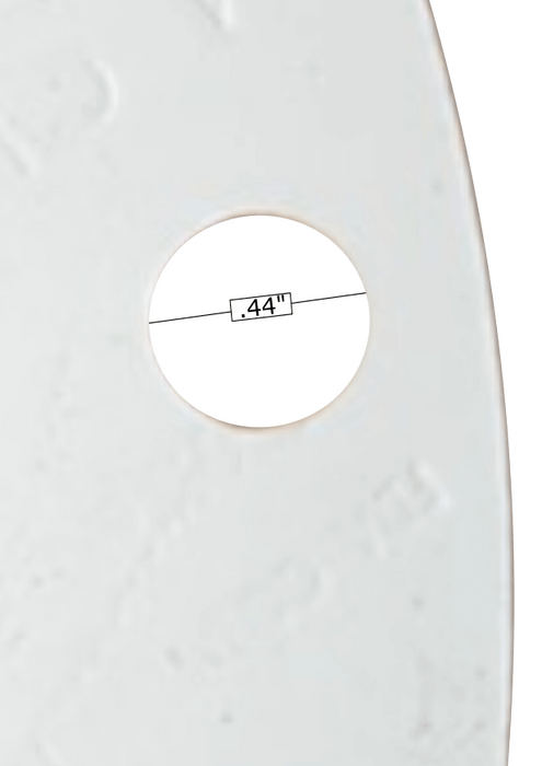 Universal Truck Parts 6" TTMA Soft Teflon Flange Gasket, 12 Hole, 1/8" Thick PTFE Piping