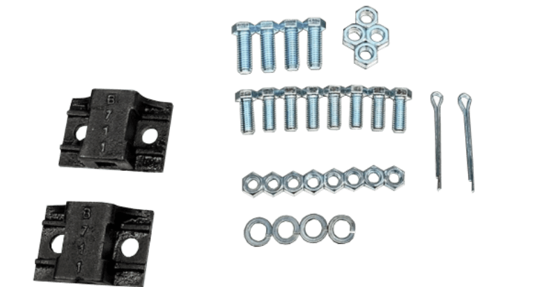 Betts HD B35 Angled Mud Flap Hanger Kit