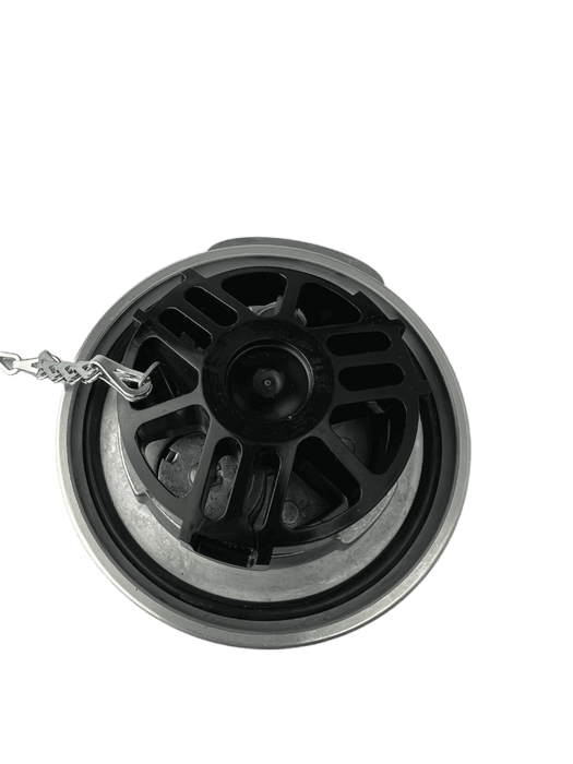 Bottom of locking fuel cap for peterbilt