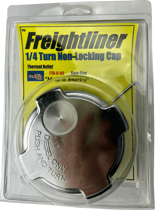 Freightliner Fuel Cap Chrome Cascadia Century 1/4 Turn