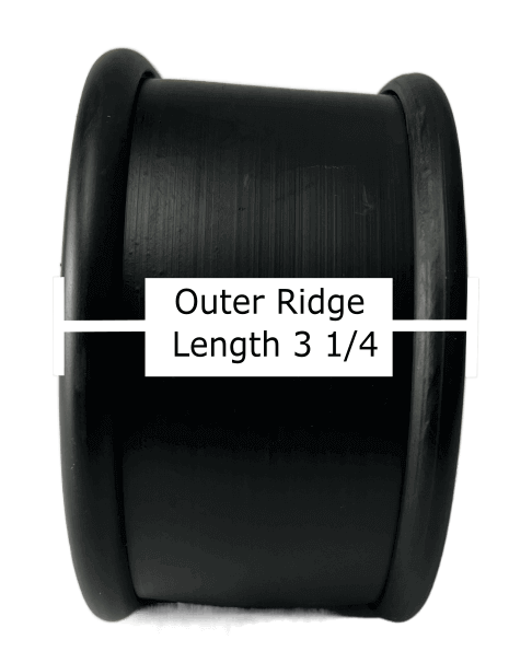 Diagram showing the outer edge of FTA-TSB-3-6 showing a measurement of 3 1/4"