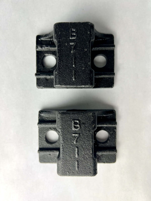 Betts HD B25 Straight Left and Right Hand Mud Flap Hanger Kit