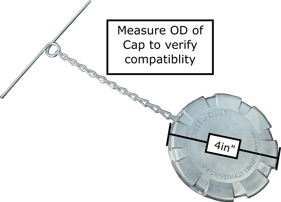 Kenworth Fuel Cap FTA-C-442 Crosses to K22-1024