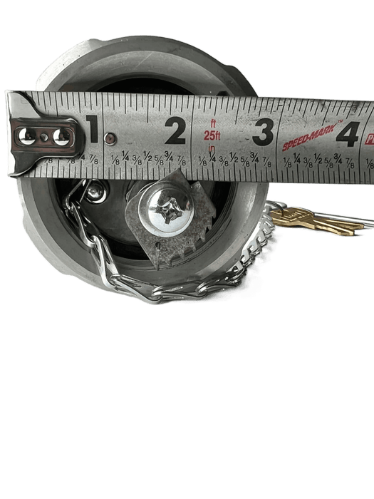 Locking Fuel Cap For International Trucks, Hino, Ford, Isuzu, and Reefers (2.25in. ID)