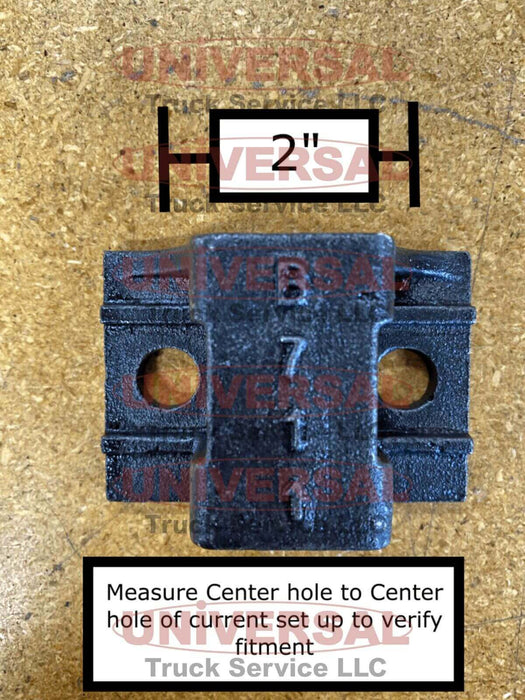 Betts HD B33 Coiled Angled Mud Flap Hanger Kit…