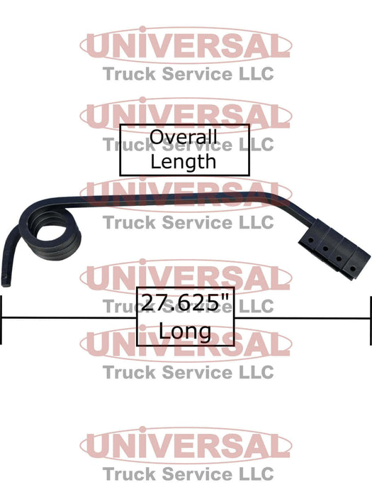 Betts HD B33 Coiled Angled Mud Flap Hanger Kit…