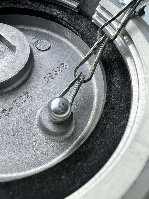 Volvo Truck Fuel Tank Cap Low Sulfur Non-Locking Non-Vented 3" ID