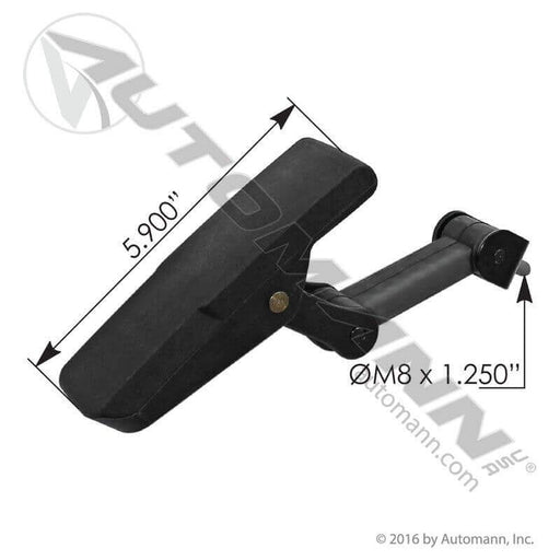 Hood latch for Kenworth T700 on white background