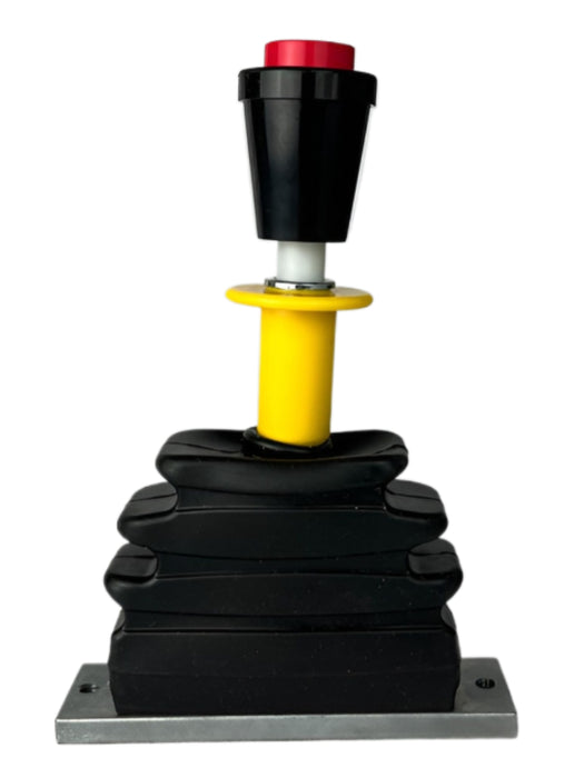 A side view of 1229-9S-32 an upper handle assembly by del hydraulics on a white background