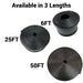 4" Fuel Tank Strap Isolator for All Makes of Semi Trucks Universal Fit 6FT, 25FT, and 50FT