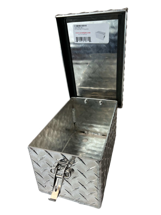 Aluminum Trailer Air Control Box with Fitting Holes