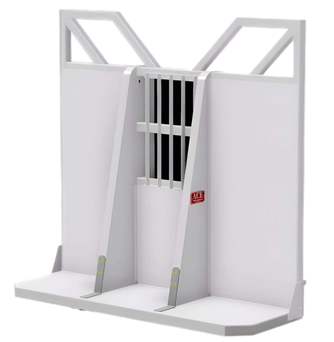 Aluminum log truck headache rack full deck with rear window opening LR7031