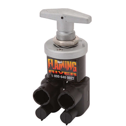 Flaming Rivers FR1043 Battery Disconnect Switch with Terminal Covers on a white background