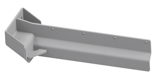 FBF-AL-L-G Left Side Driver front semi truck fender bracket for Airliner suspensions, galvanized steel.