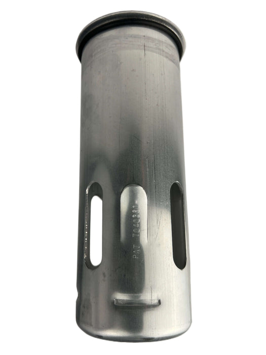 A anti siphon device for fuel tanks  fits volvo by fuel tank accessories with a black gasket on a white background