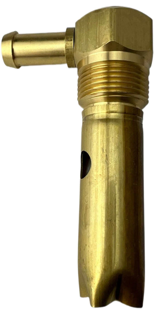 a 3/4" brass fuel tank vent for use with a 1/2" hose 