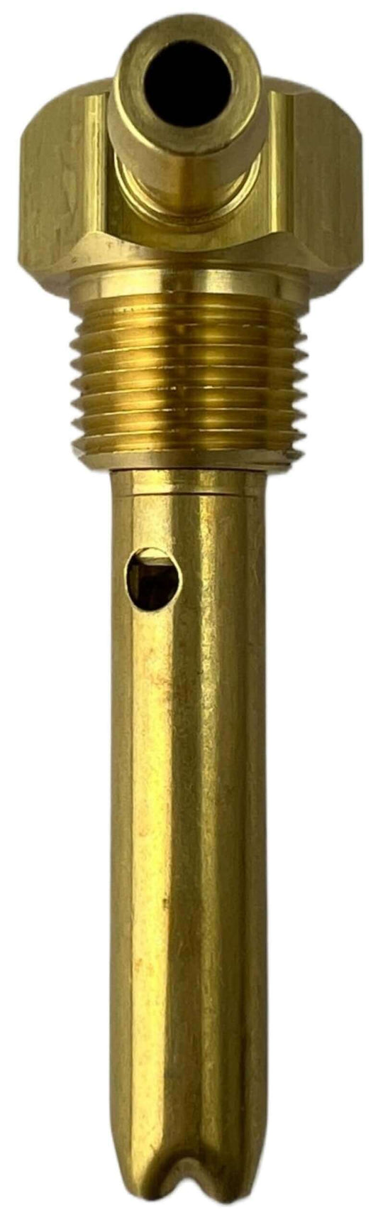 A small 3/8" brass fuel tank vent for semi trucks 