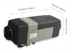Bison 5000A XL Gasoline Bunk Air Heater Kit w Analog Controller for Large Van, Box Trucks, and RV's