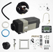 Bison 5000A XL Gasoline Bunk Air Heater Kit w Analog Controller for Large Van, Box Trucks, and RV's