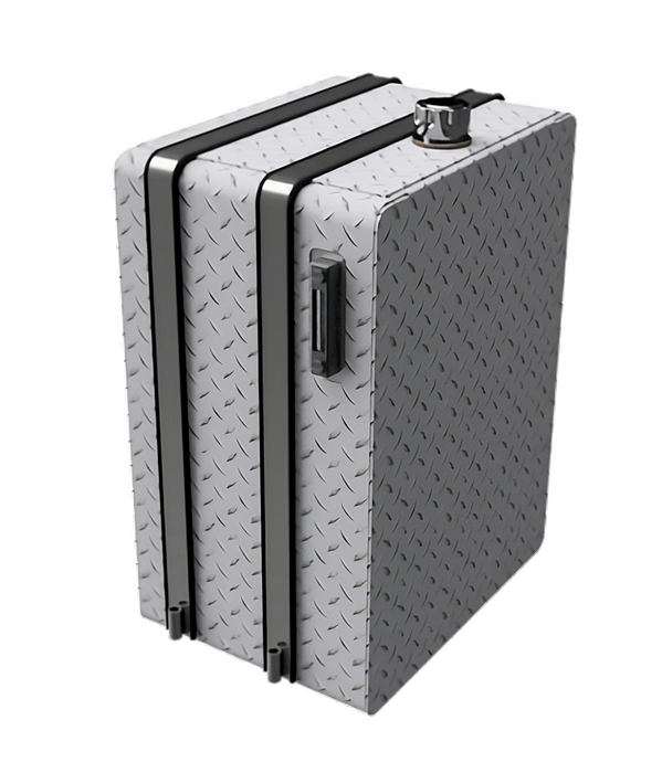 HYD50M-CP tall narrow 50 gallon hydraulic tank for semi truck