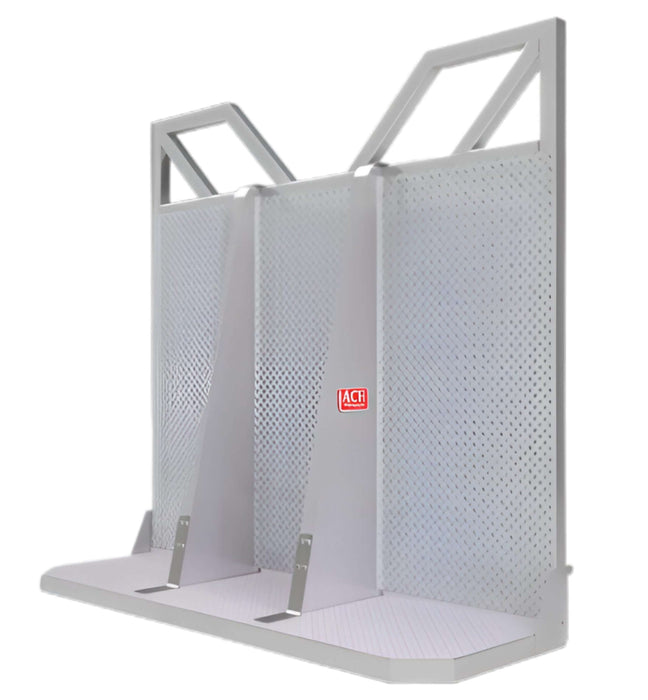 Log truck headache rack aluminum cab guard full deck Ace Manufacturing LR7320