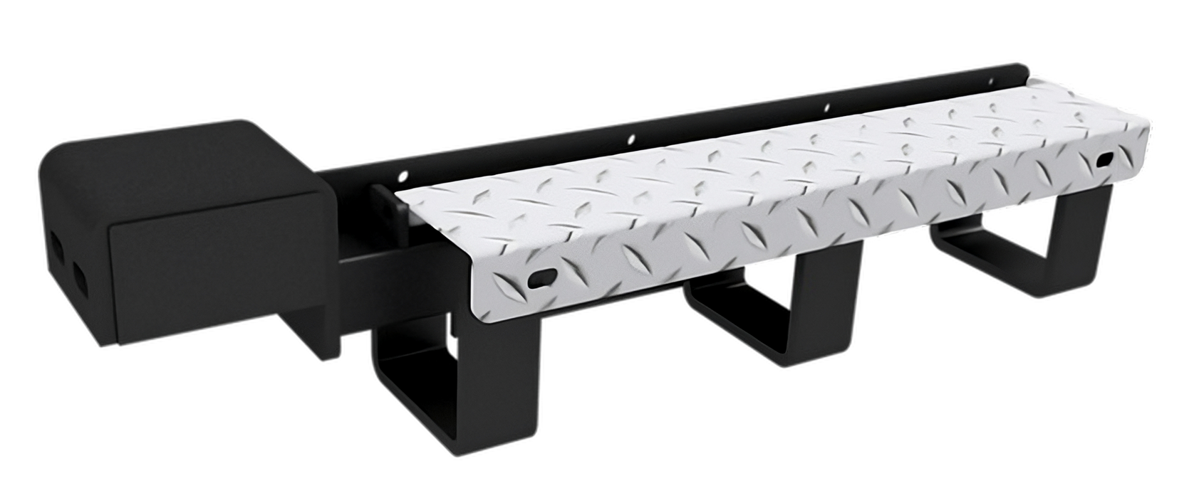 PBLA321L Ace Manufacturing Peterbilt low air leaf semi truck tire chain hanger fender mount combo left side