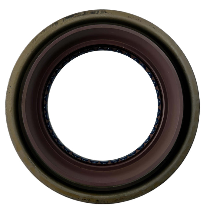 The rear side of a A rev hd rear input pinion seal RP1-RI-015 on a white background