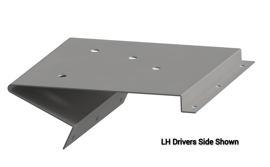 A computer image of ST61L drivers side beacon light bracket with the text "LH Drivers Side Shown"