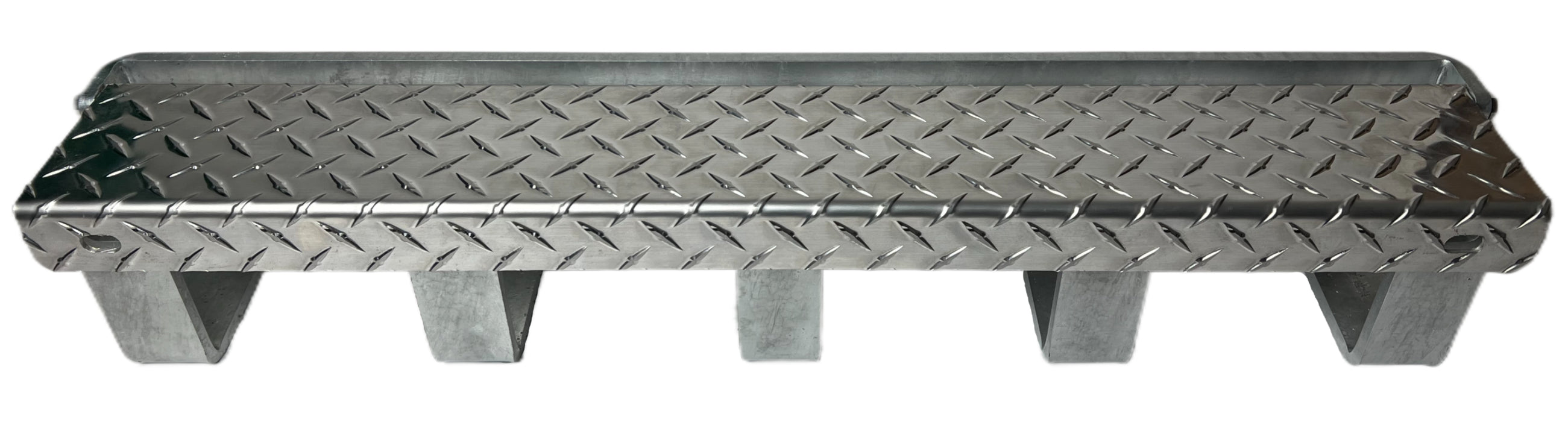 A front view a TCH326 a universal tire chain hanger mount with the lid closed