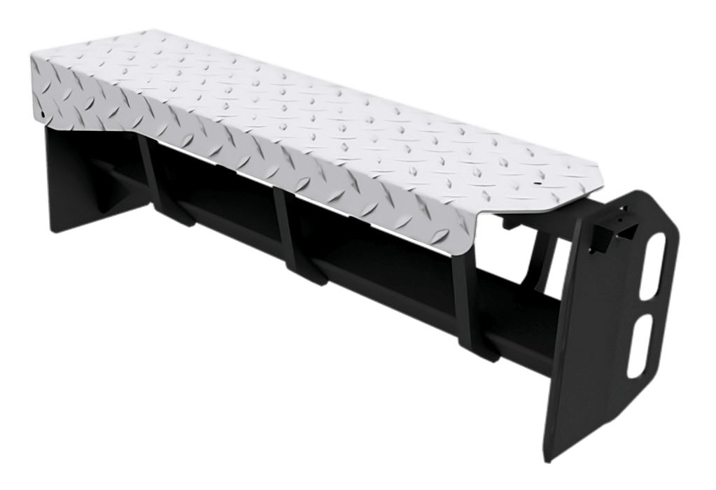 TCH6PO Ace Manufacturing pull out tire chain hanger for semi truck in closed position