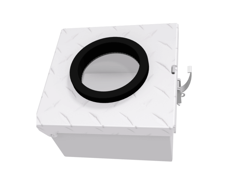 Aluminum Trailer Air Control Box with 4