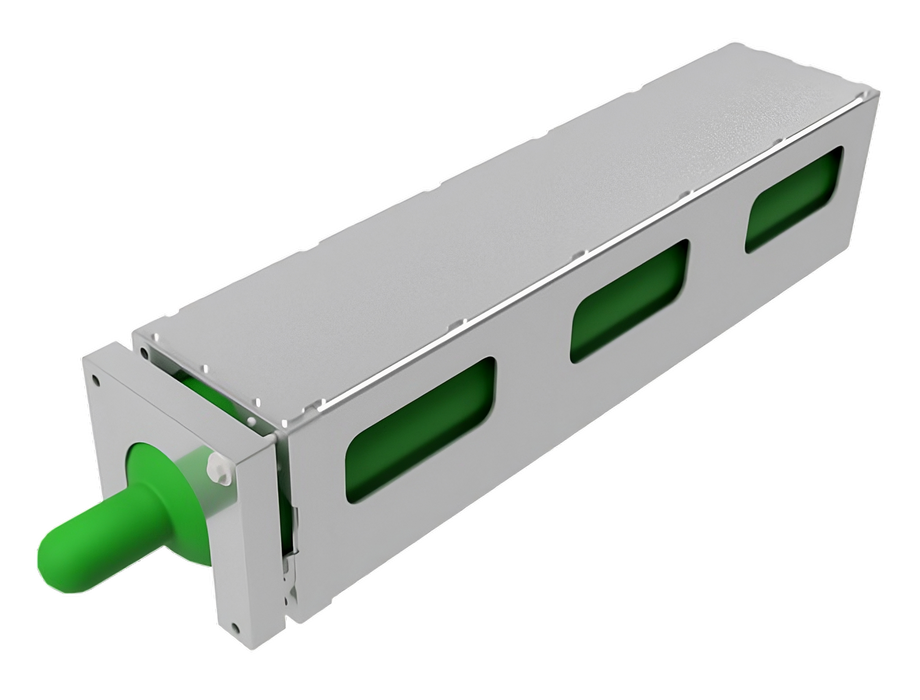 O21H horizontal oxygen bottle rack for welding truck storage