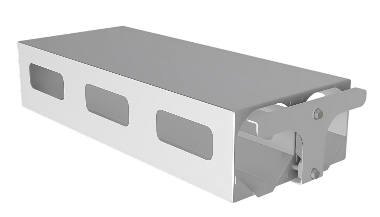 O22H horizontal oxygen bottle storage rack for welding truck