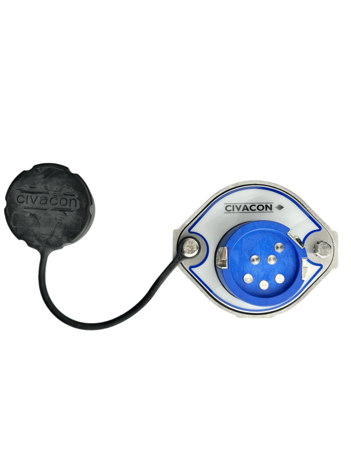 Civacon Blue Optic Socket w/ Housing & Ground Wire 4132 4132