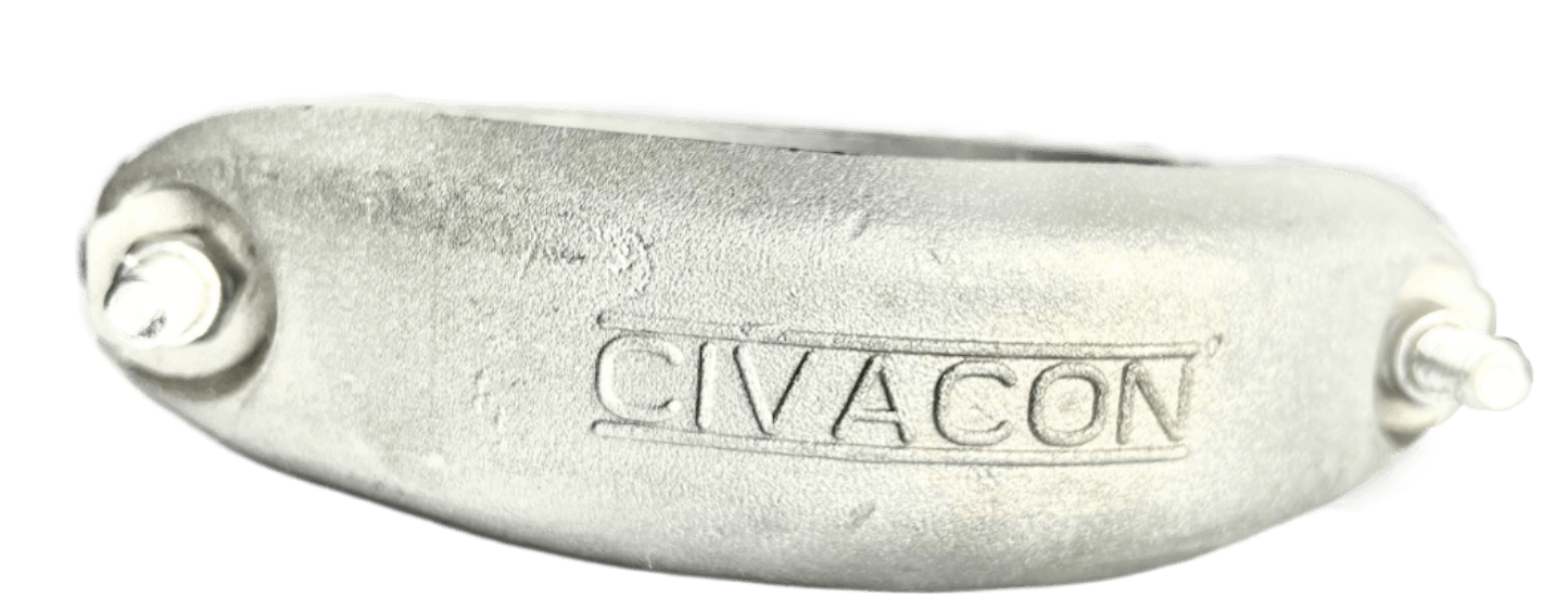 Civacon 4" Victaulic Pipe Coupler w/ Sure Seal 634B