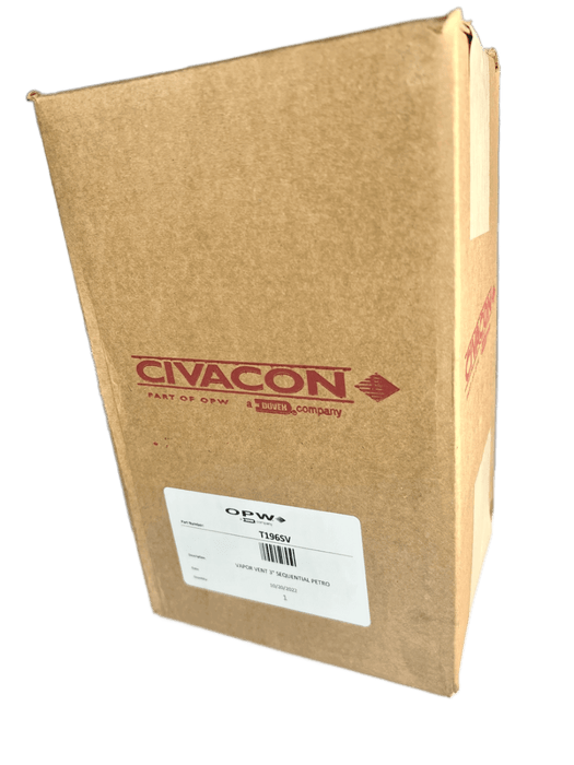 Civacon 3" Vapor Recovery Vent For "16 Manhole T196SV