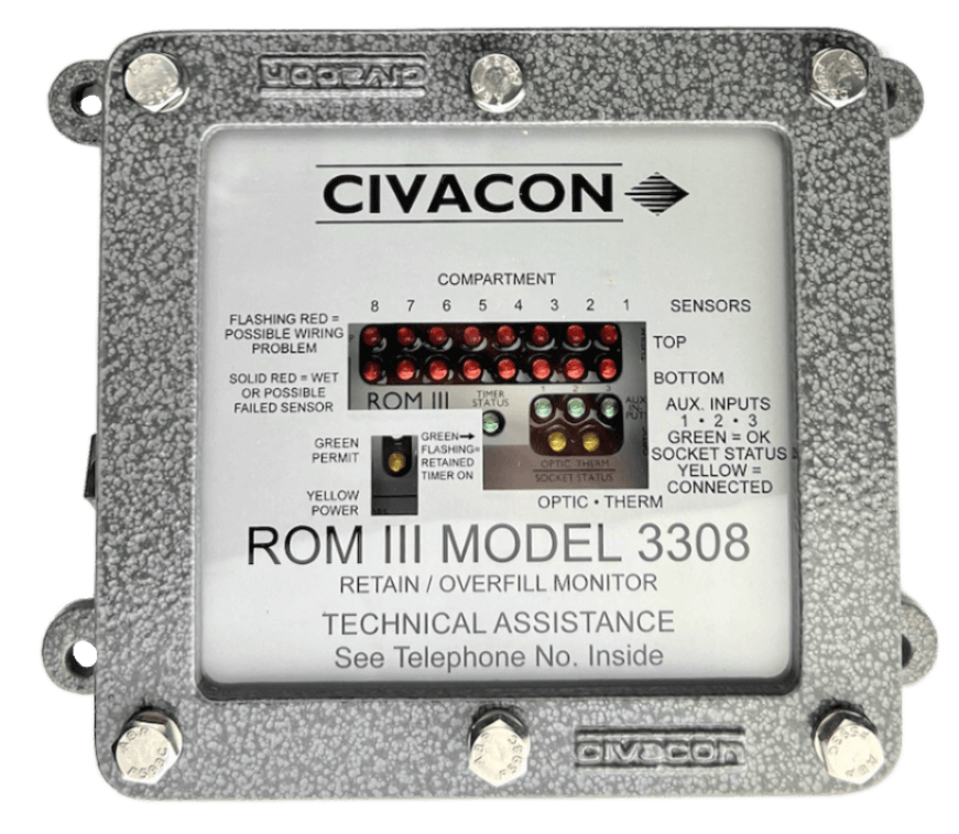 Civacon ROM III Monitor Overfill and Retain Kit 3308-3308