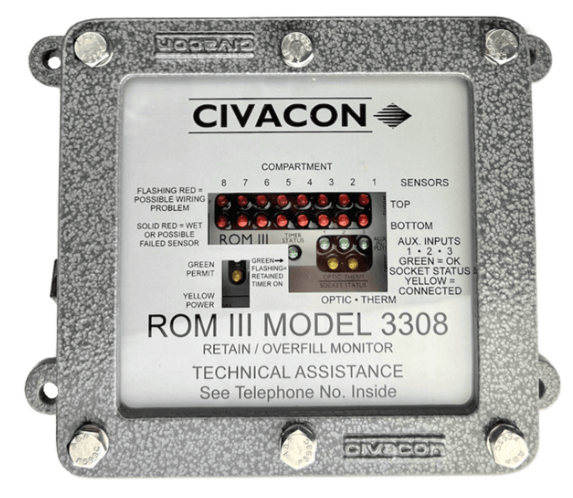Civacon ROM III Monitor Overfill and Retain Kit 3308-3308