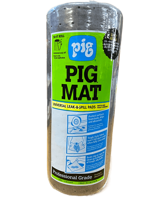 Pig Mat 25201 Roll in its packaging on a transparent background
