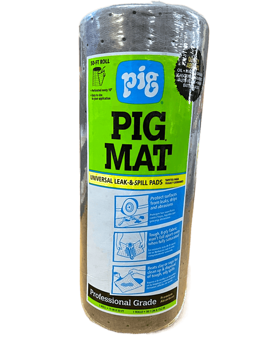 Pig Mat Ringer Pig Mat 25201 Roll in its packaging on a transparent background